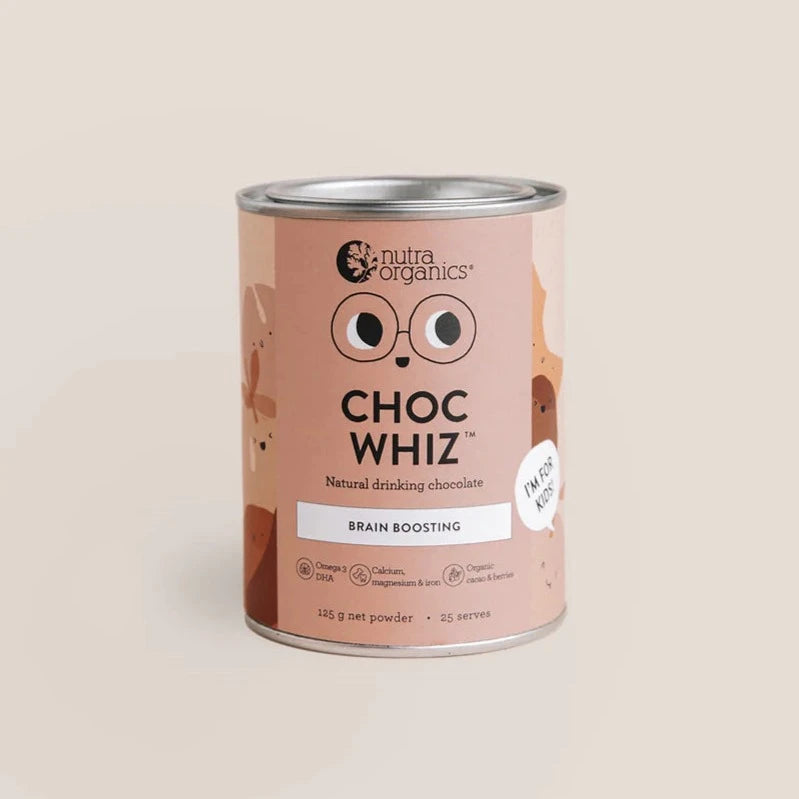 Nutraorganics Choc White 125gm